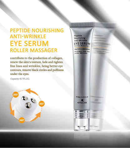 24K Gold Skincare Set: Face Cream, Moisturizing Serum, and Dark Circles Essence - Premium Korean Skincare Products